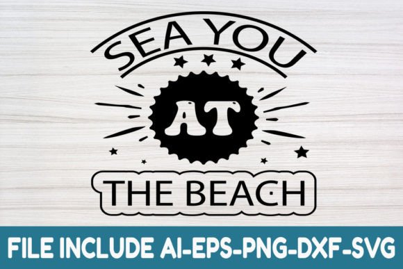 Beach Sing Svg - Sea You at the Beach Review