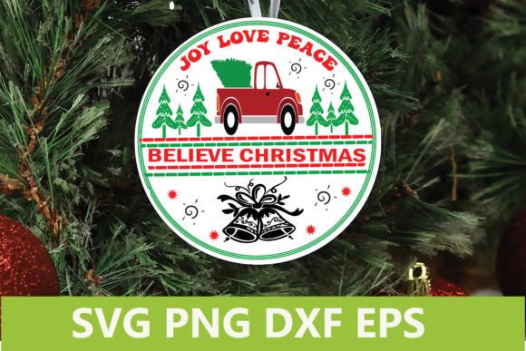Christmas Sign SVG - Joy Love Peace Beli Review