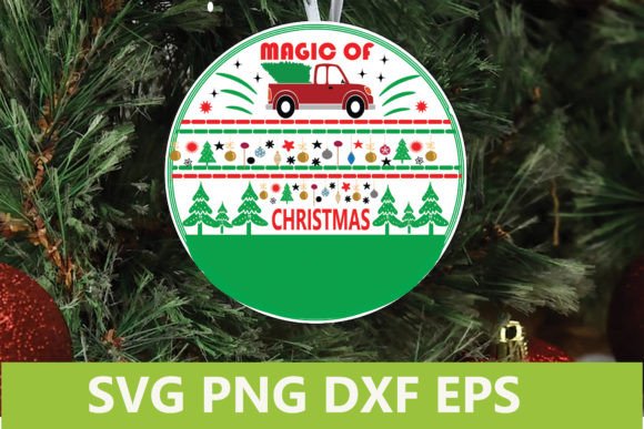 Christmas Sign SVG - Magic of Christmas