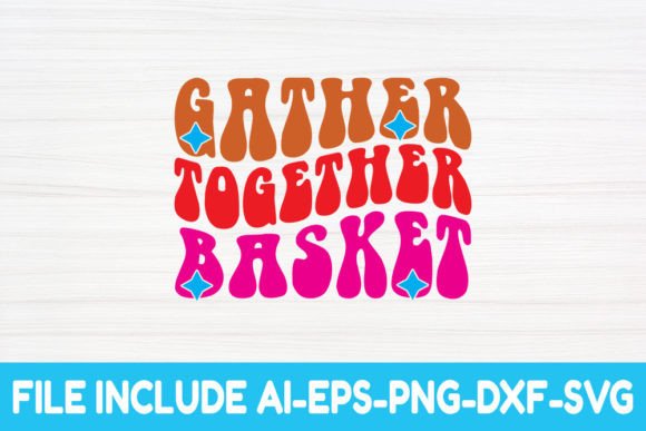 Pumpkin Retro SVG - Gather Together